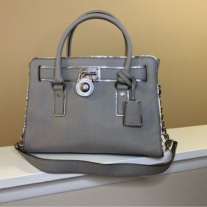 Michael Kors Hamilton Saffiano Leather East West Satchel